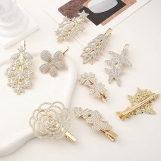 jepitan rambut mutiara crystal model korea